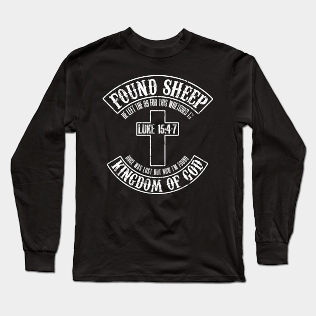 Found Sheep - Kingdom of God - He Left the 99 - One Color Long Sleeve T-Shirt by PacPrintwear8